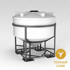 Емкость ФМ 3000л в обрешетке в Обнинске